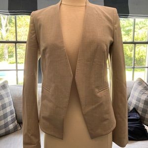 Theory Tan Blazer - no buttons